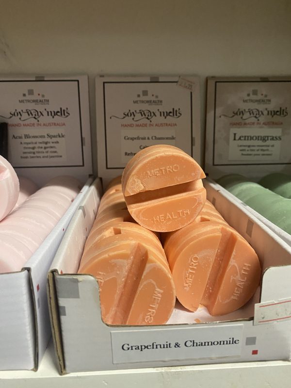 Grapefruit and Chamomile Soy Melt