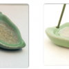 Emerald Leaf Incense Holder