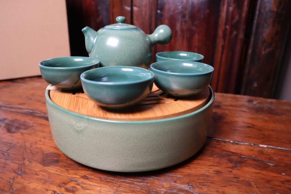 Yin Yang Design Deluxe Tea set Giftbox