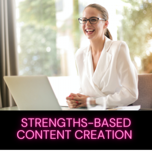Strengths-based Content Creation - Course with Marie Hopkinson